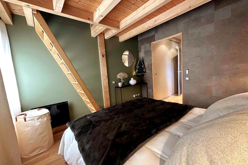 Chalet D'Architecte Avec Vue Panoramique Allos Buitenkant foto