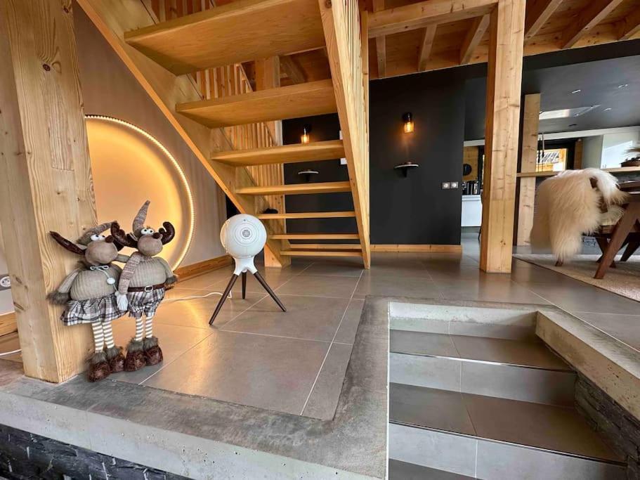Chalet D'Architecte Avec Vue Panoramique Allos Buitenkant foto