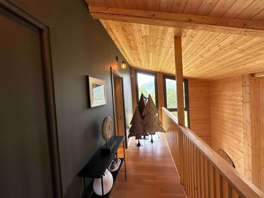 Chalet D'Architecte Avec Vue Panoramique Allos Buitenkant foto
