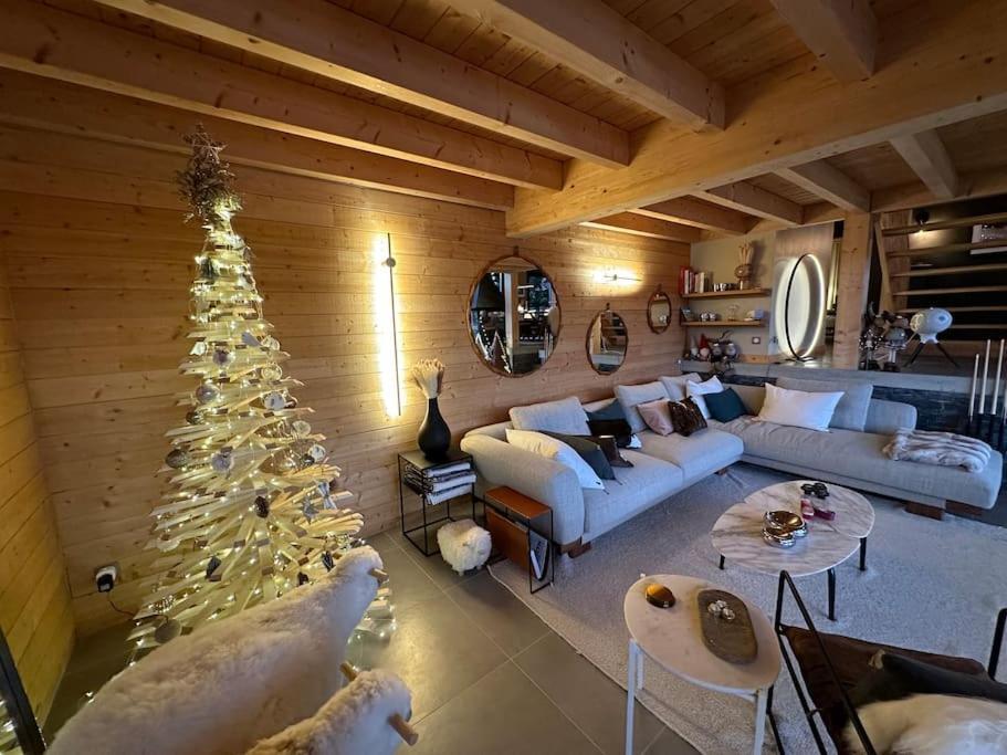 Chalet D'Architecte Avec Vue Panoramique Allos Buitenkant foto